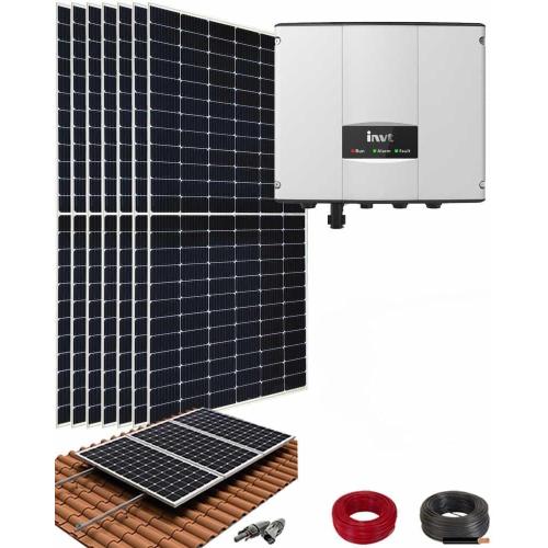 Kit Solar para Depuradora de Piscina sin Bomba con 7 Paneles Solares