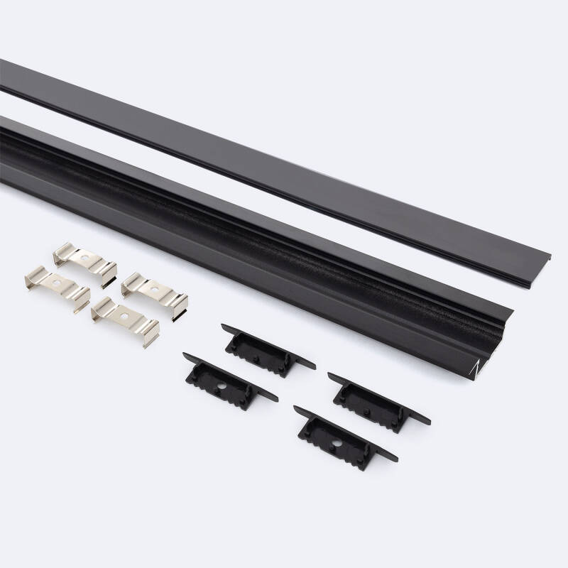 Perfil Aluminio Empotrable para Tiras LED hasta 31 mm