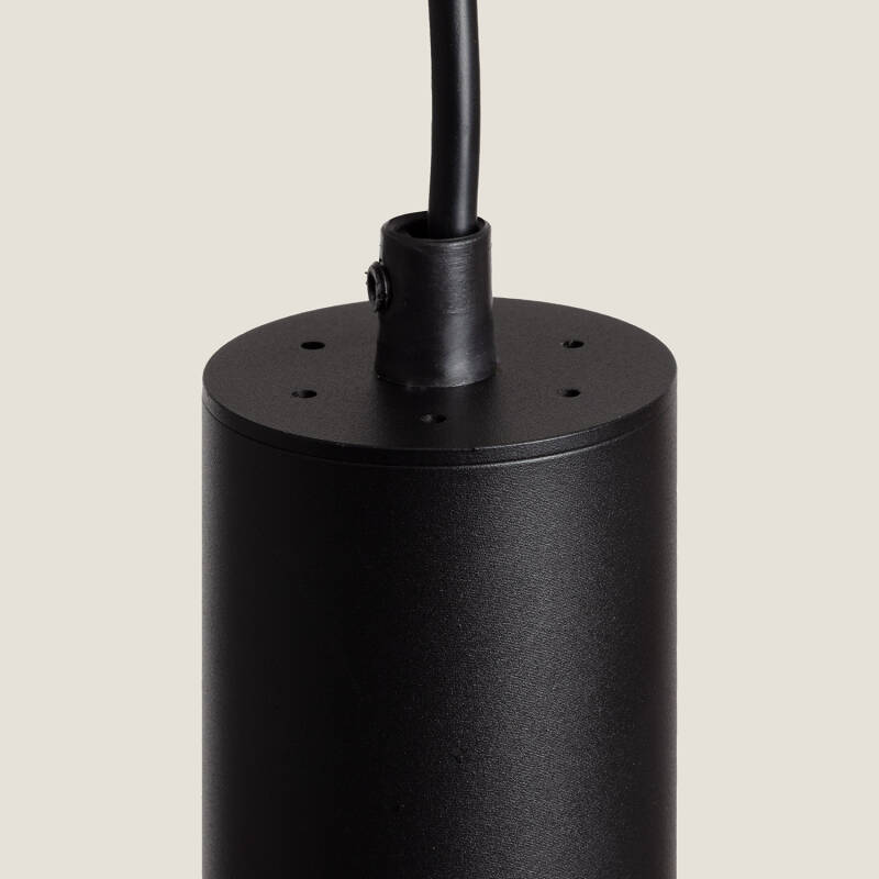 Lámpara Colgante Aluminio Multiángulo 10-50º para Bombillas GU10 Cuarzo