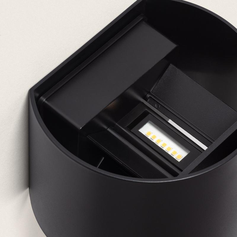 Aplique de Pared Exterior LED 6W PC Iluminación Doble Cara Eros