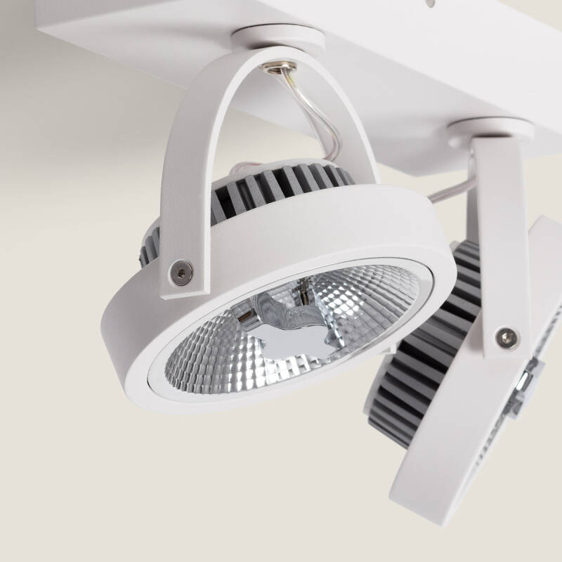 Foco LED 30W CREE de Superficie Direccionable AR111 Regulable Blanco