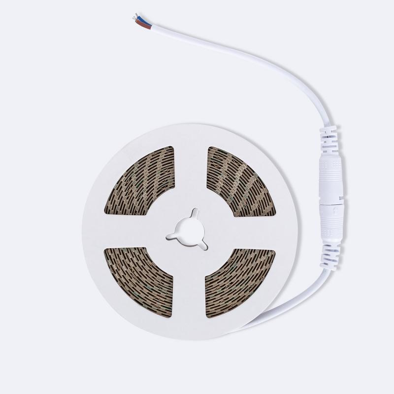Tira LED 12V SMD 120 LED/m 5m 10W/m 1000lm/m Ancho 8mm Corte 2,5cm IP20