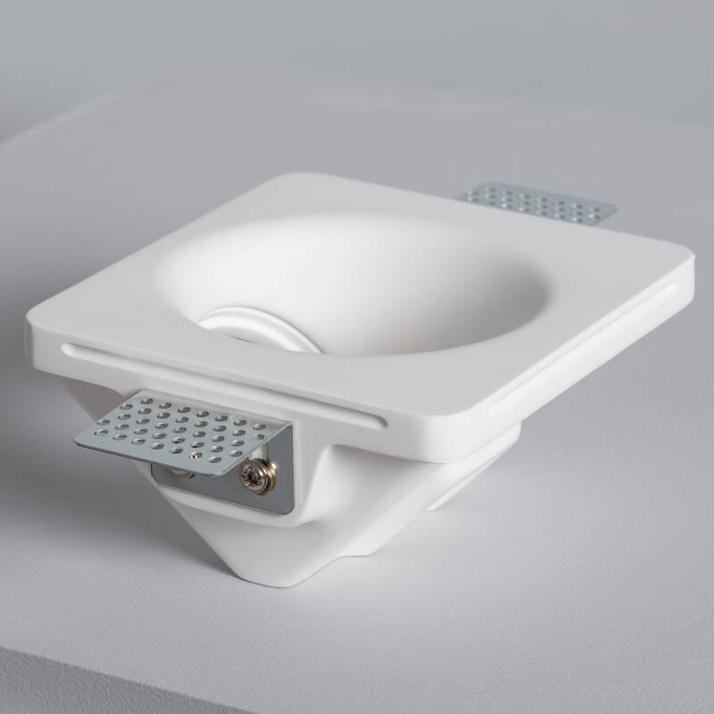 Aro Downlight Integración Escayola/Pladur Accent para Bombilla LED GU10 / GU5.3  Corte 123x123 mm UGR17