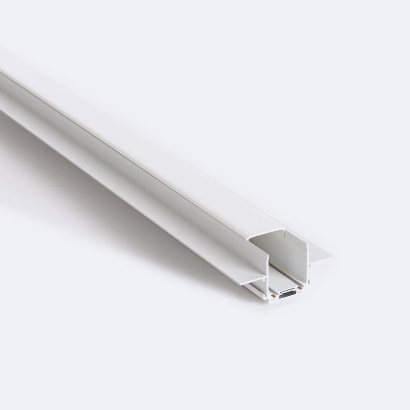 Carril Magnético 25mm SuperSlim Empotrable 48V 1m