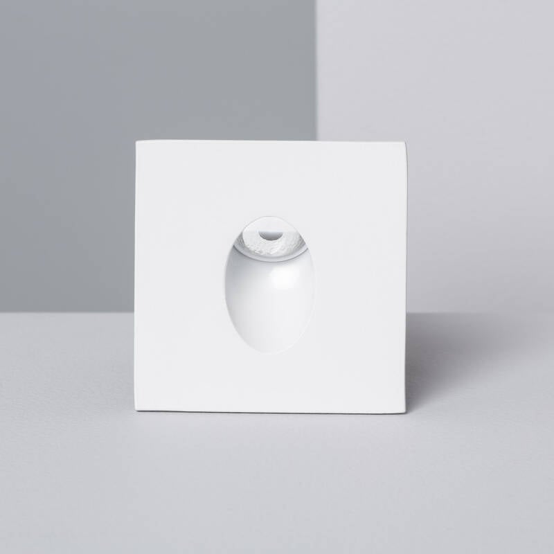 Baliza LED Empotrable Pared Cuadrado Adam