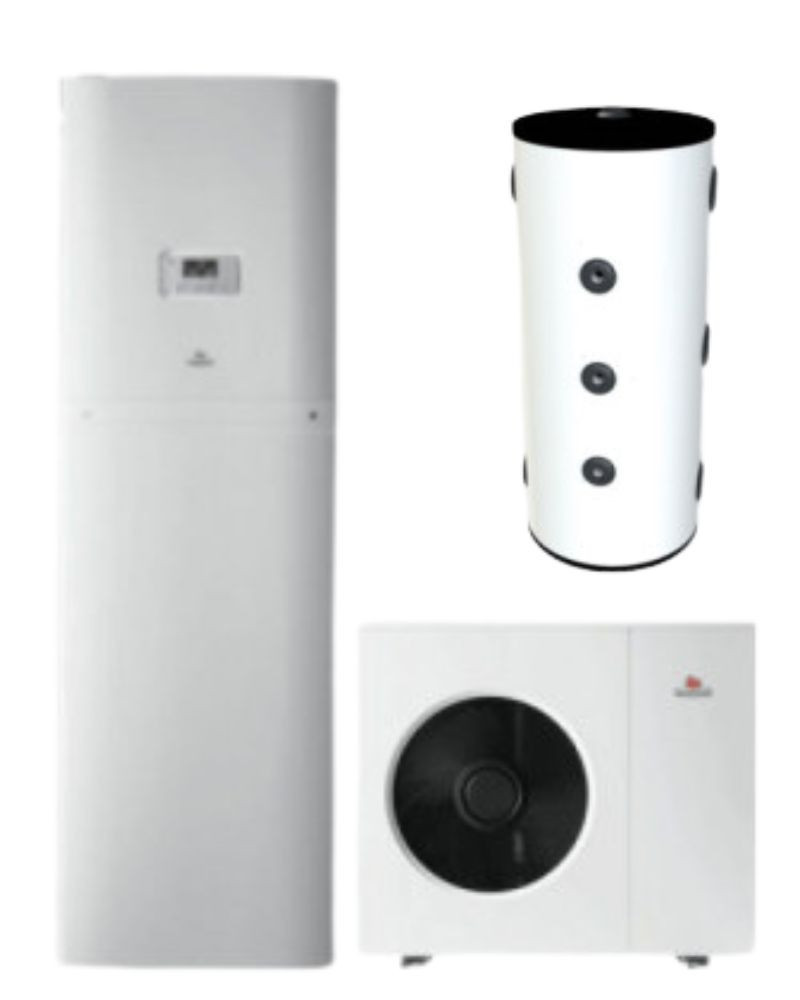 Kit Aerotermia Bibloc 4,4kW Saunier Duval para ACS 80L