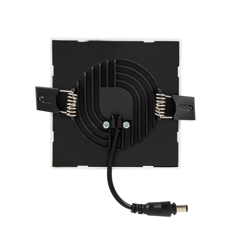 Placa LED 8W Cuadrada High Lumen LIFUD Corte Ø 75 mm