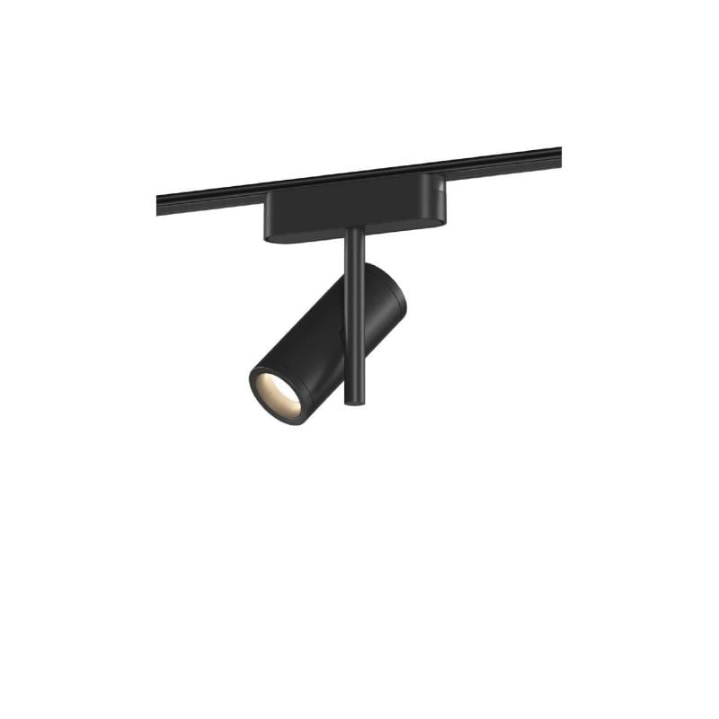 Foco Carril LED Magnético 25mm SuperSlim Cuarzo 8W 48V Negro