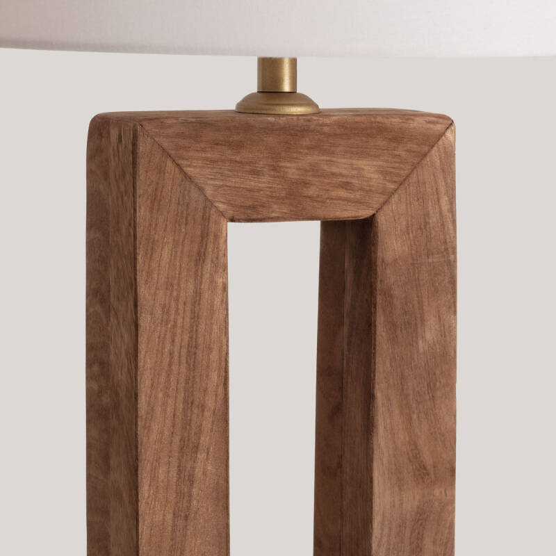 Lámpara de Pie Madera Abner
