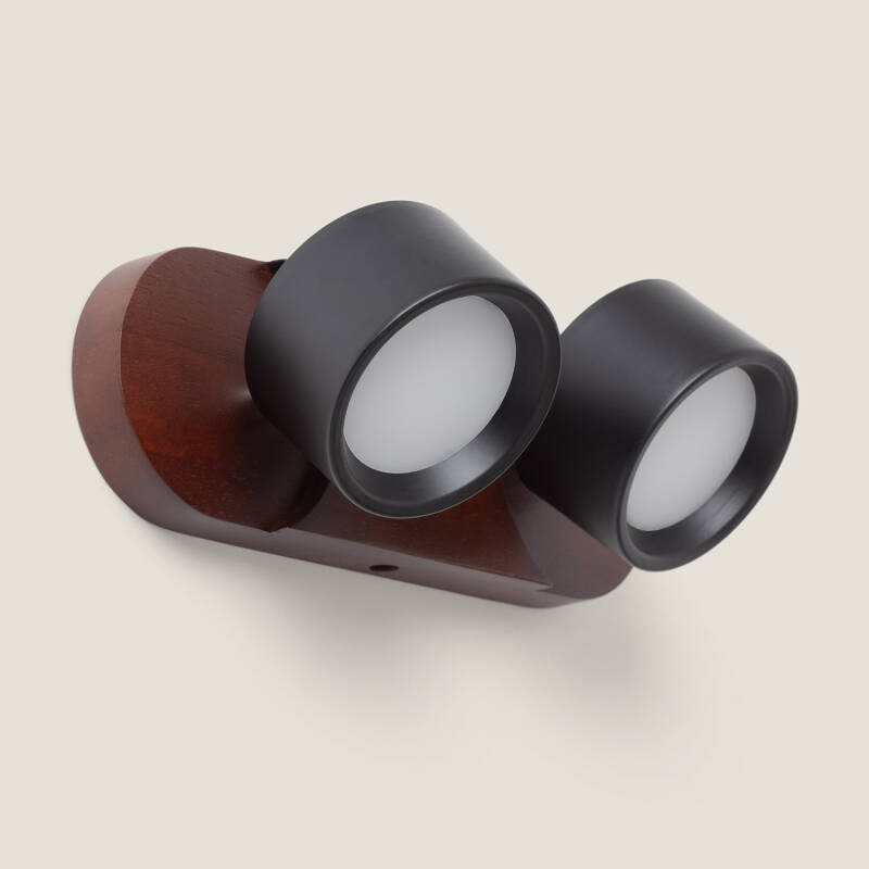 Lámpara de Pared LED 10W Metal CCT Seleccionable Cundra 2 Focos