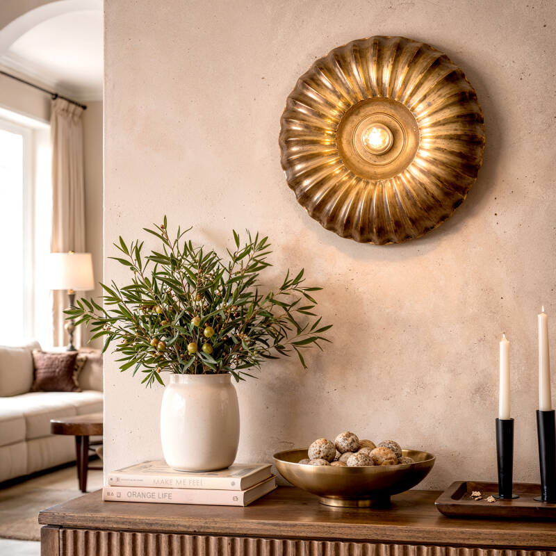 Aplique de Pared Metal Ronith ILUZZIA