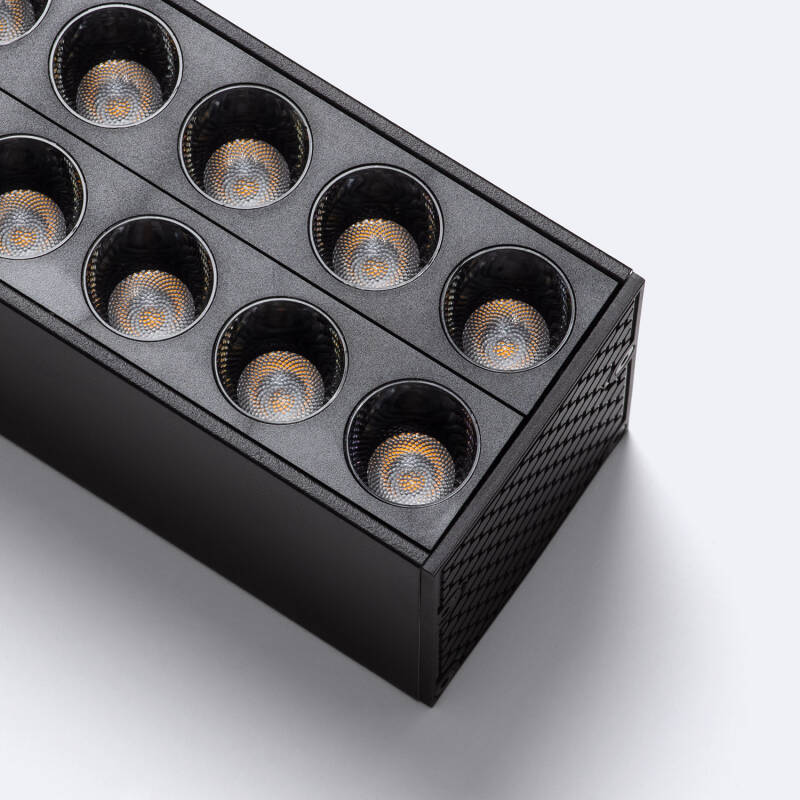 Foco Lineal Optic LED de Superficie 300mm 24W CRI90 UGR16 VisualConfort