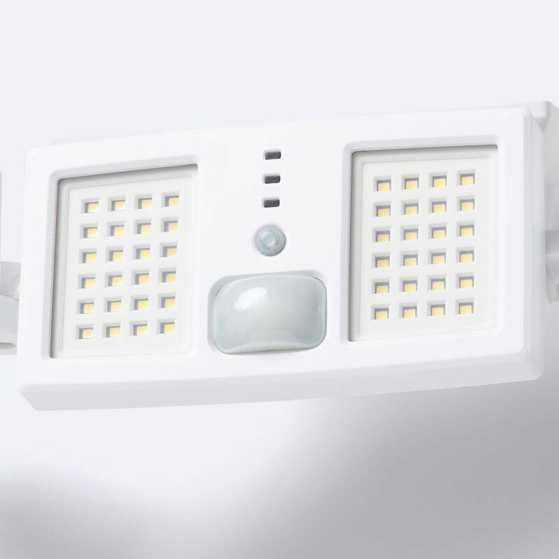 Foco Proyector LED Solar 5W IP65 con Sensor de Movimiento PIR y Crepuscular