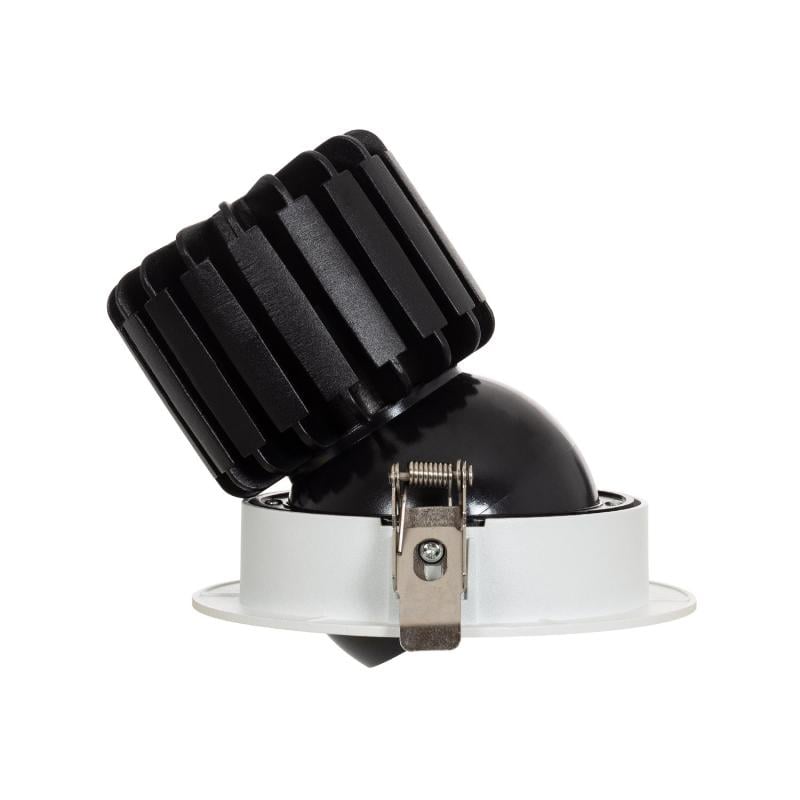 Foco Downlight LED 18W COB Direccionable 360º Circular Corte Ø 115 mm CRI90 Expert Color No Flicker