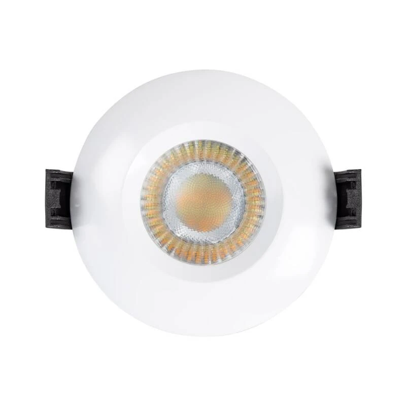 Downlight LED 8W Circular CCT Seleccionable Regulable Baño IP65 Corte Ø 70 mm