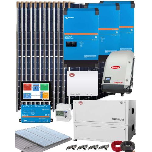 Kit Solar Trifásico 10000W 48V 50000Whdia