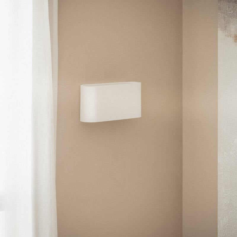 Aplique de Pared Yeso Ebin Round