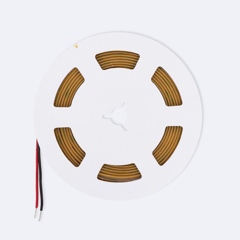 Tira LED 24V COB 320 LED/m 5m 10W/m 1000lm/m Ancho 8mm Corte 5cm IP20 CRI90