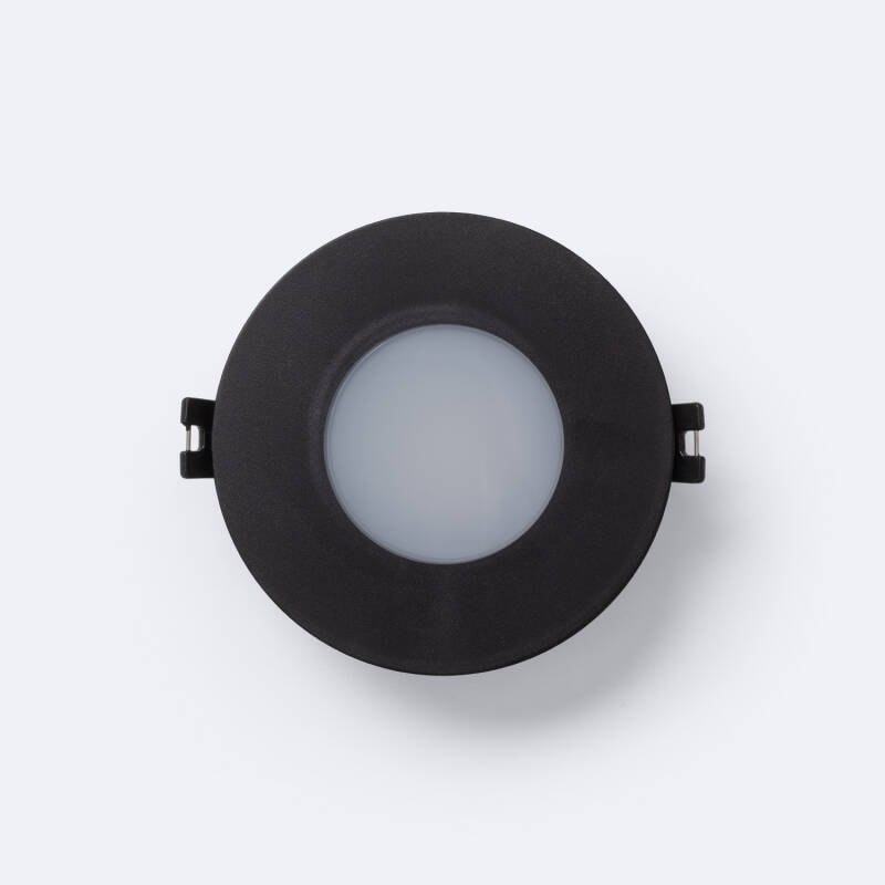 Aro Downlight Redondo IP65 para Bombilla LED GU10 / GU5.3 Corte Ø75 mm Maxis