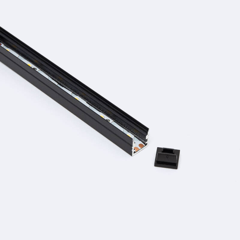 Perfil Aluminio Superficie para Tira LED hasta 8 mm