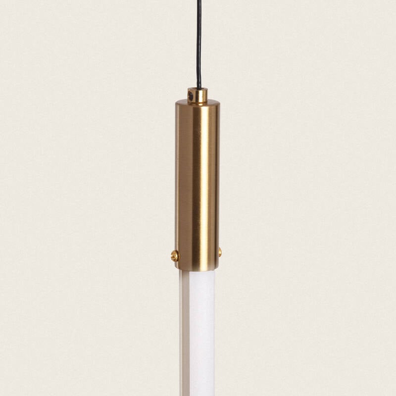 Lámpara Colgante LED 9W Regulable en Altura Metal Adaya