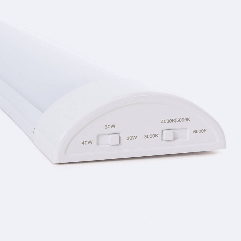 Barra Lineal LED 120cm 20-30-40W Solid CCT Seleccionable