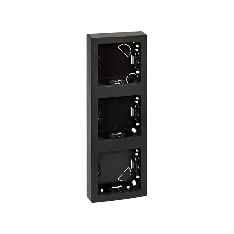 Marco con Base para 3 Elementos Vertical  SIMON 73 LOFT 73631