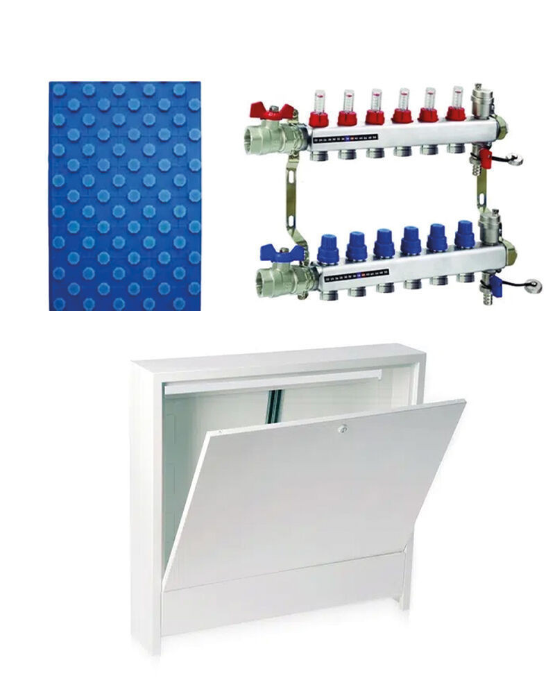 Kit Suelo Radiante con Bomba de Calor Suneco 8,4kW para 50m2