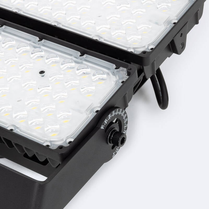 Foco Proyector LED 800W Stadium 160 lm/W IP66 LIFUD Regulable 0-10V Horizontal Blanco Frío 5000K Óptica Asimétrica Polarizada 50º