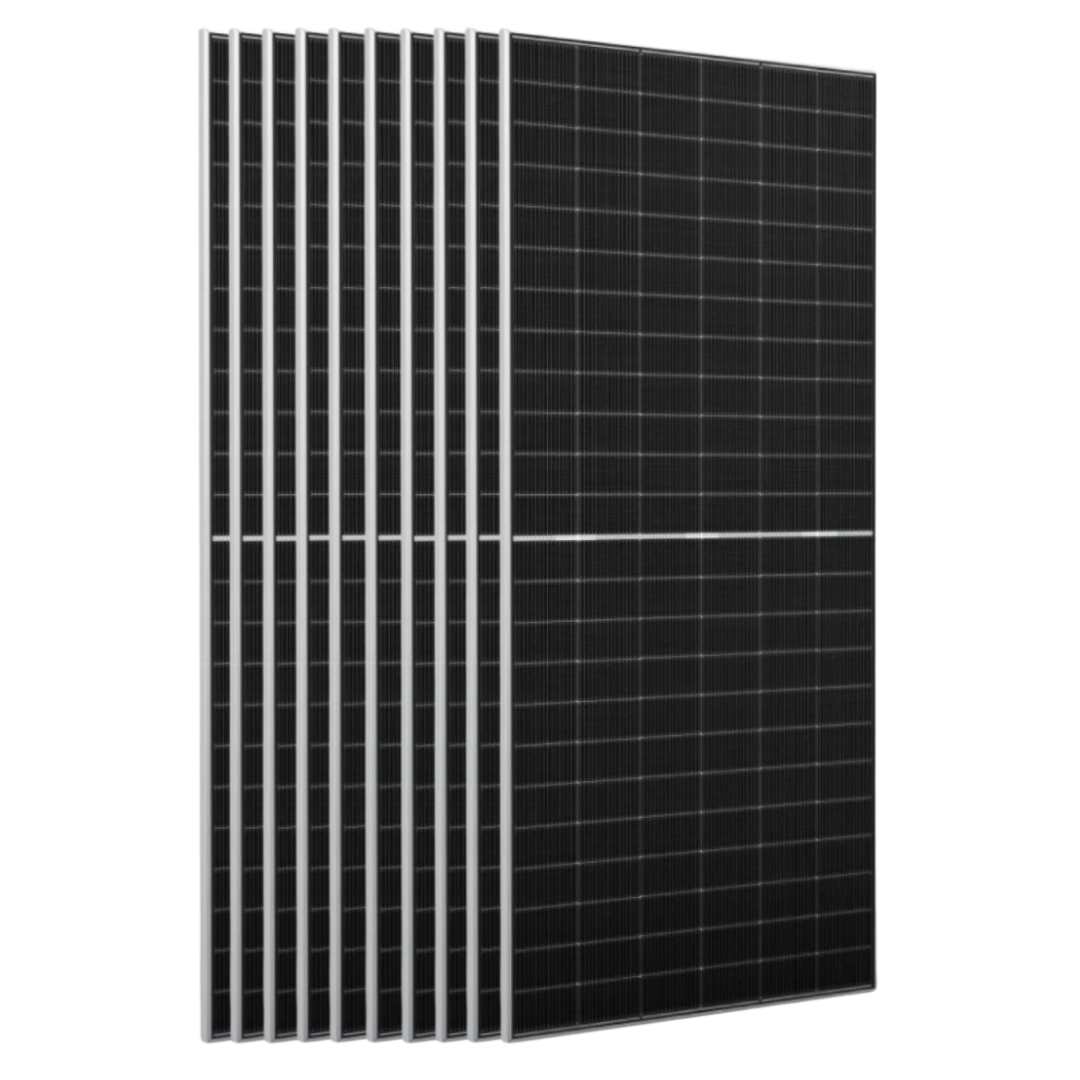 Pack 10 unidades Paneles Solares Bifacial 585W Risen N-Type TOPCon