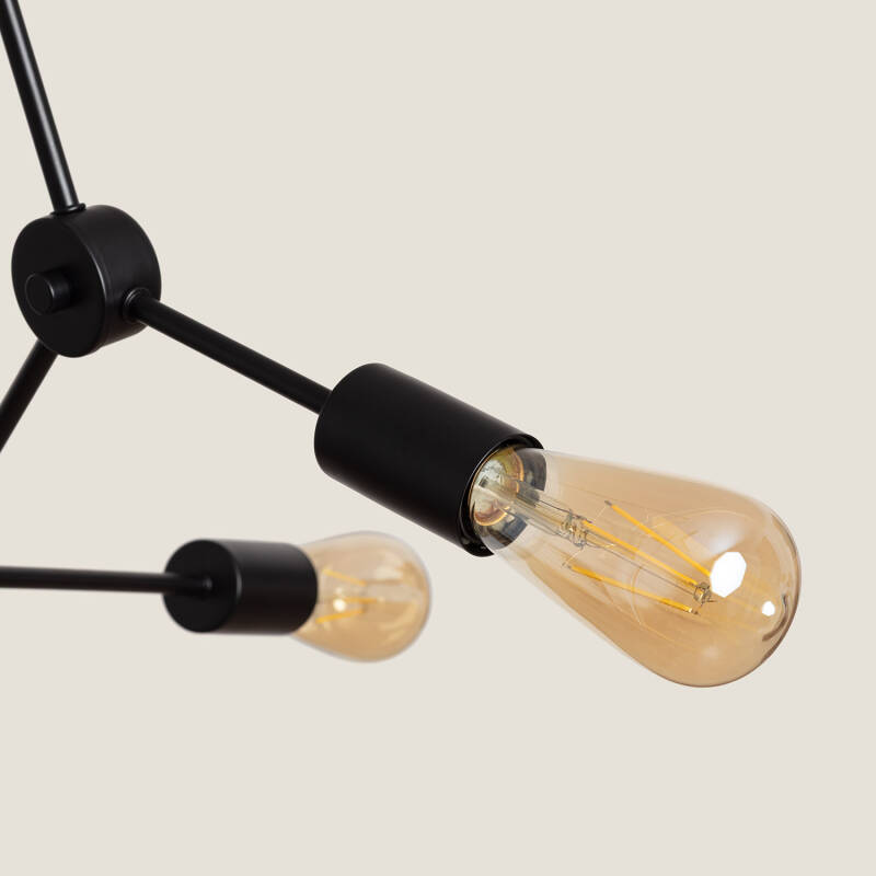Lámpara Colgante de Metal Molecular