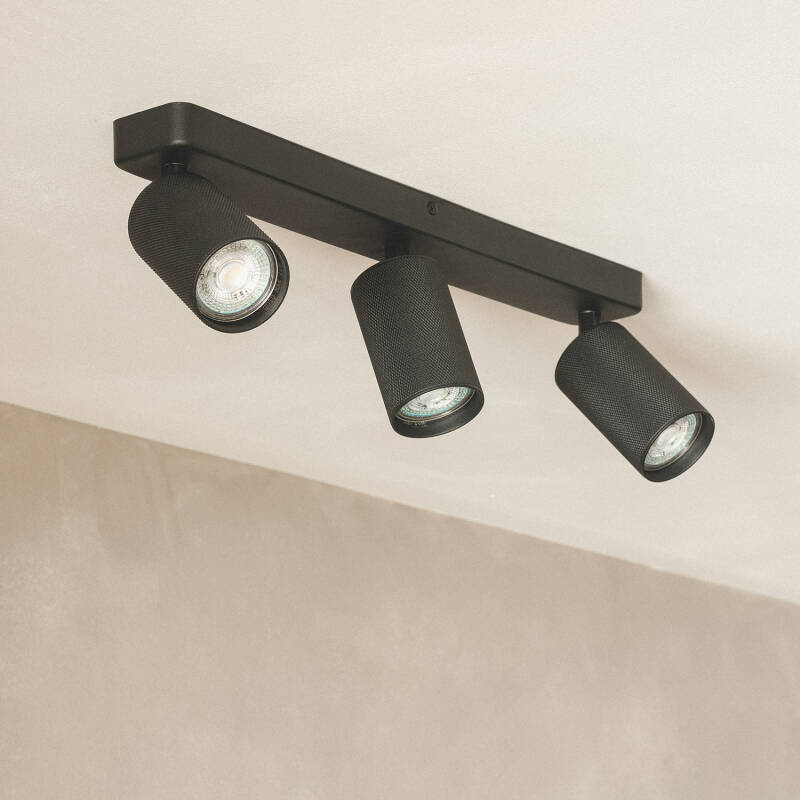Aplique de Techo Aluminio Breixo 3 Focos