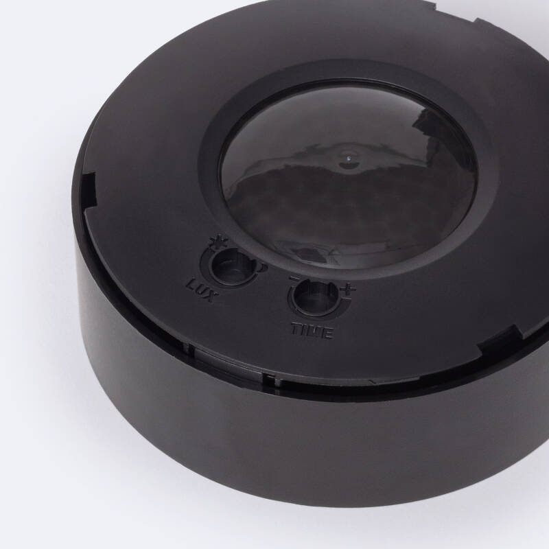Sensor de Movimiento PIR Crepuscular 360º Smart de Superficie/Empotrable