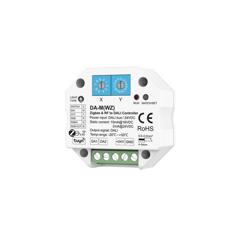 Convertidor Zigbee y RF a DALI DT6/DT8 Compatible con Tuya y Philips Hue SKYDANCE DA-M(WZ)