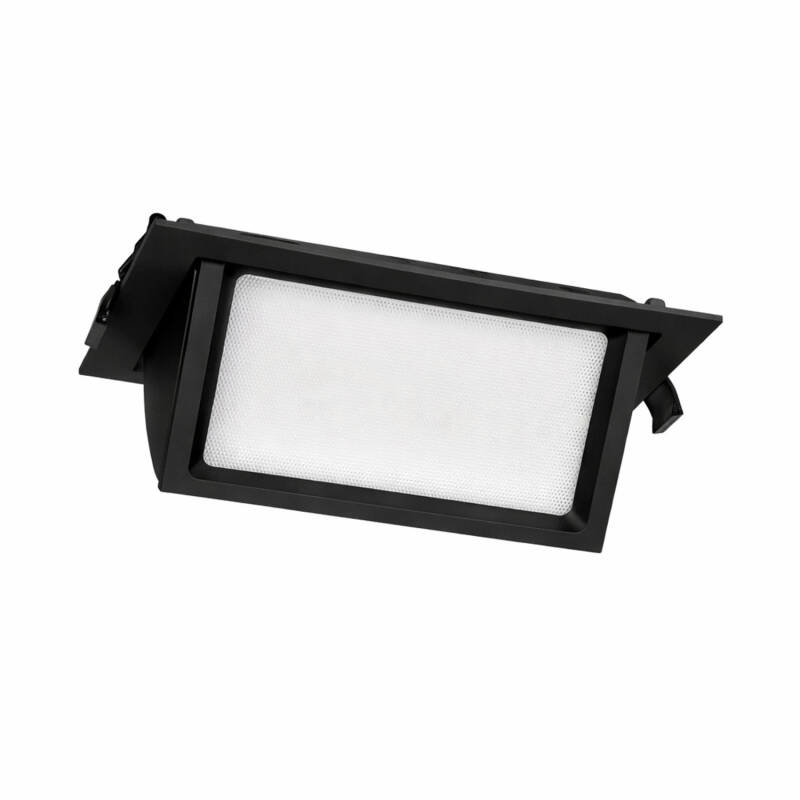 Downlight LED Rectangular Direccionable Chip OSRAM Negro