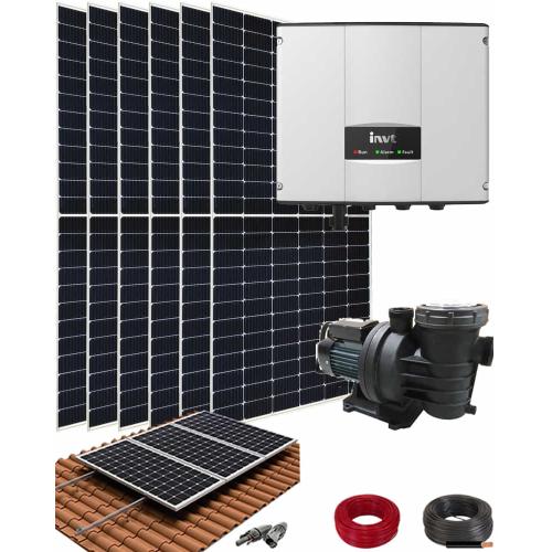 Kit Depuradora Solar con bomba 1.5cv para piscina