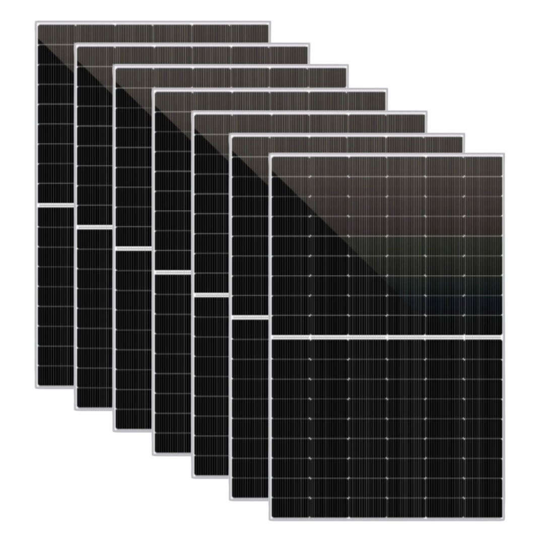 Pack 7 unidades Placas Solares Fotovoltaicas 430W TopCon Silicon Valen Formentera SV430
