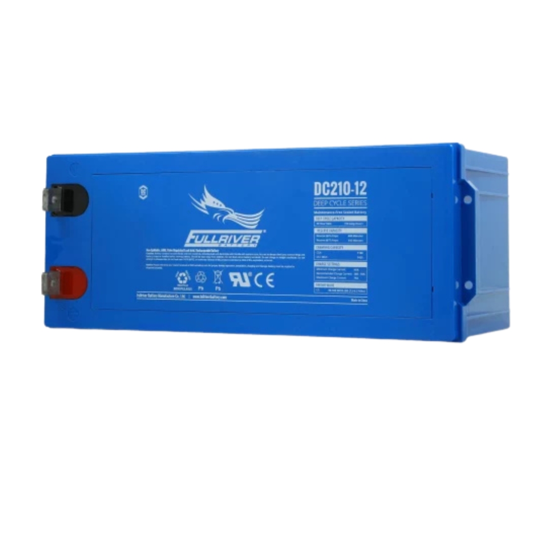 Batería Solar AGM 210Ah 12V C20 Monobloc Fullriver DC210-12