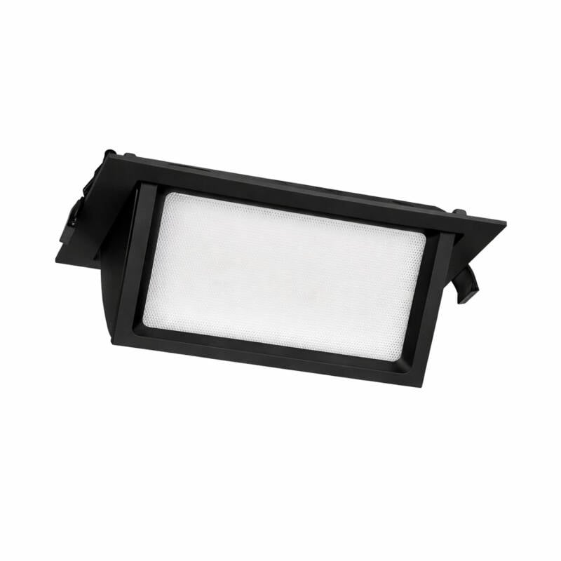 Downlight LED Rectangular Direccionable Chip OSRAM Negro