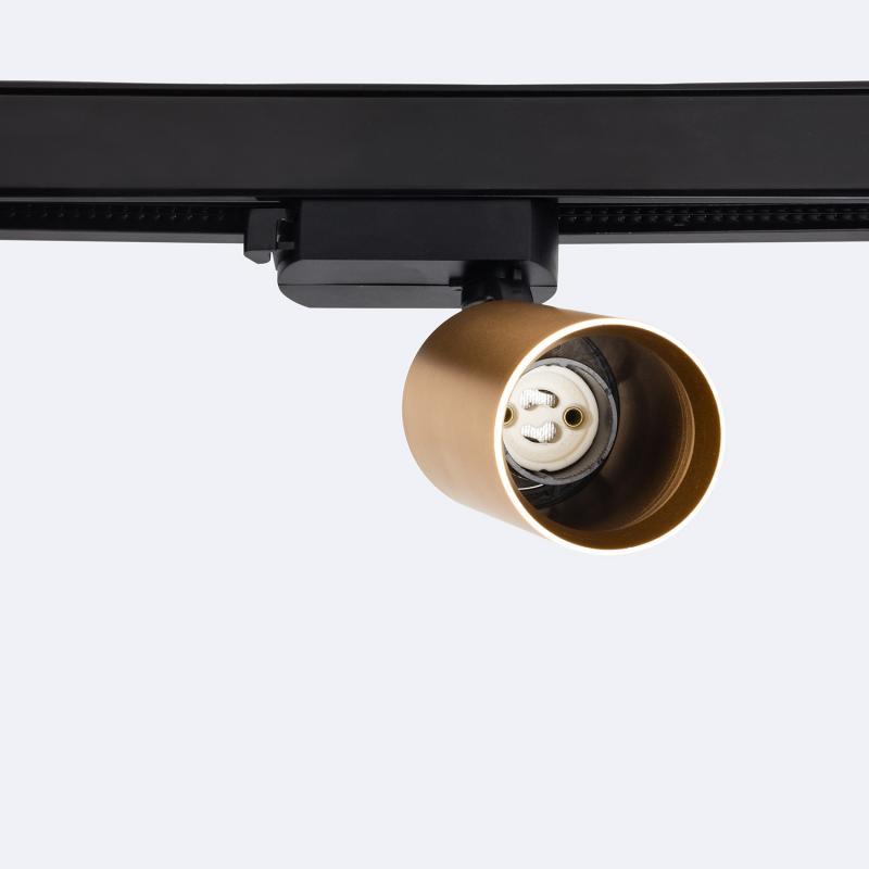 Foco Carril Monofásico Lux para Bombilla GU10