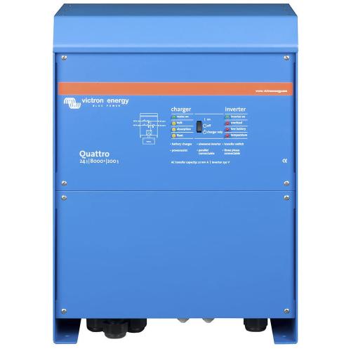 Inversor Victron Quattro 8000VA 24V 200+100A