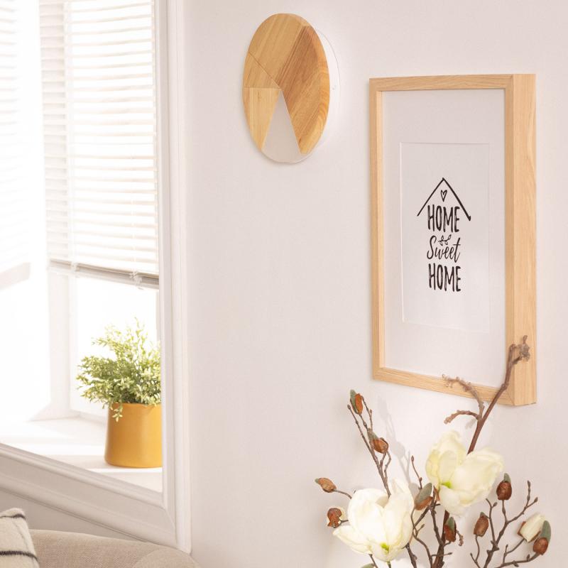 Aplique de Pared LED 18W de Madera Farmaajo