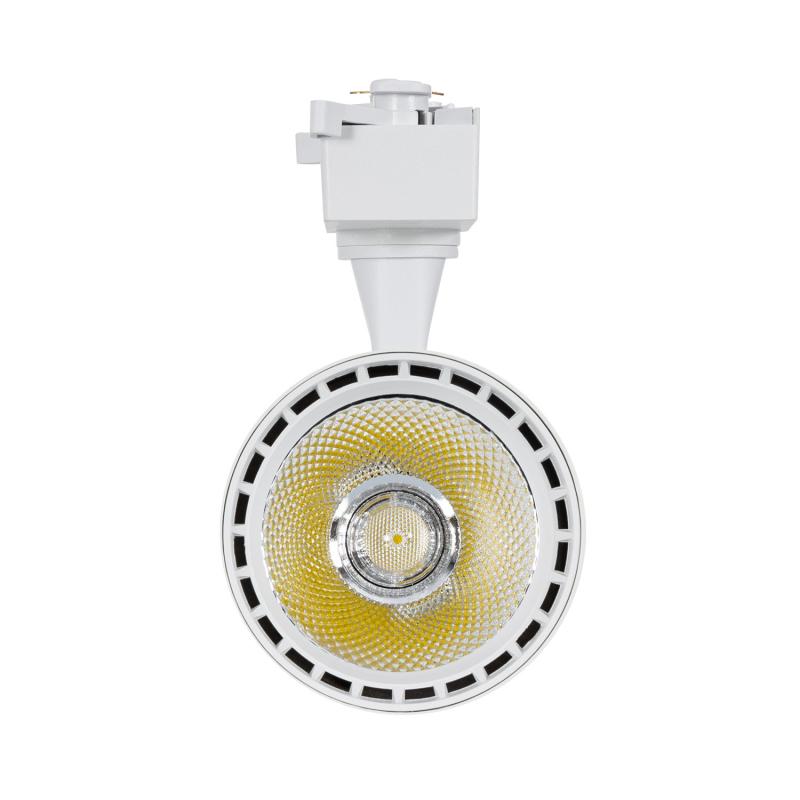 Foco Carril LED Monofásico 30W Bron Blanco