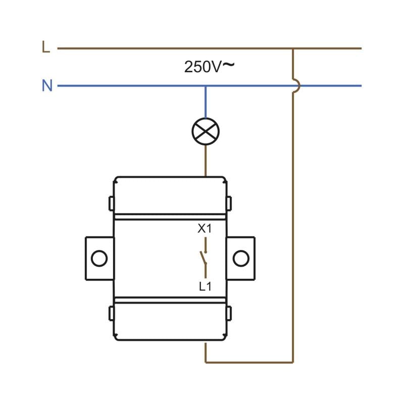 Interruptor Simple IP54