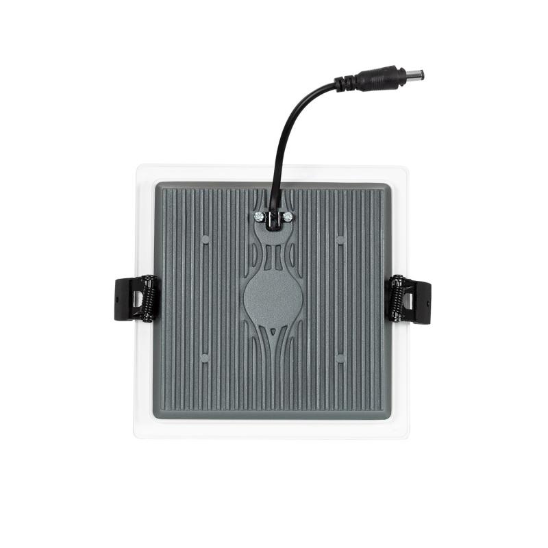 Downlight LED 15W Cuadrado SAMSUNG Aero 130 lm/W Microprismático LIFUD Corte 135x135 mm