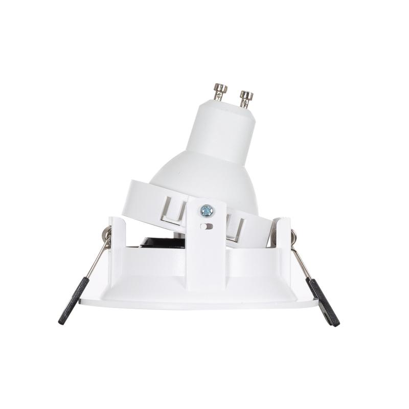 Aro Downlight Cónico Reflect Excentrico para Bombilla LED GU10/ GU5.3 Corte Ø 75 mm