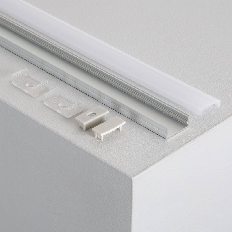 Perfil Aluminio Superficie para Tira LED hasta 20 mm