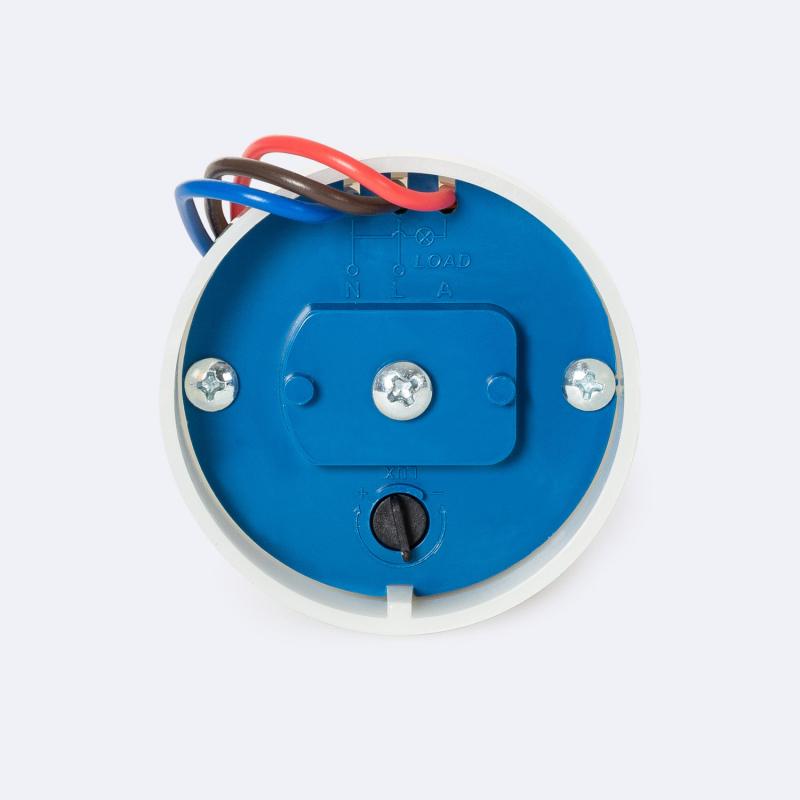 Sensor Crepuscular Superficie 10A IP44