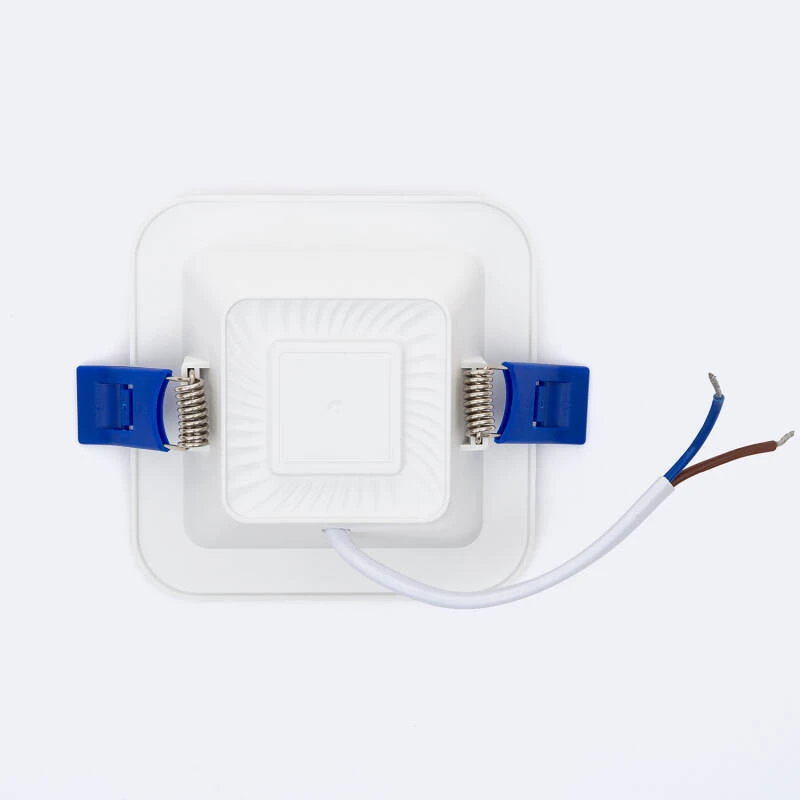 Placa LED 3W Cuadrada SOLID Corte 80x80 mm