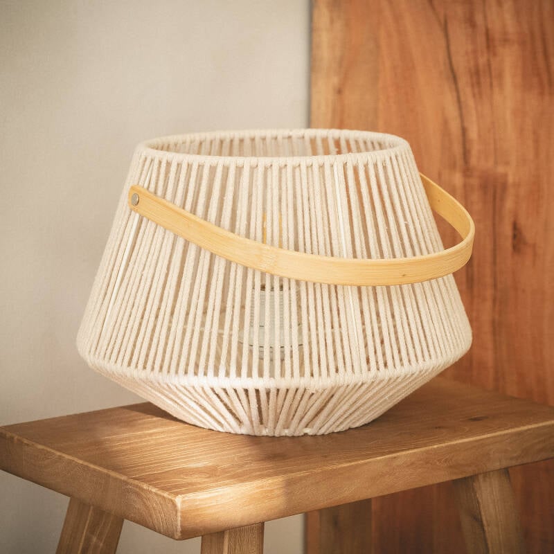 Lámpara de Mesa Cuerda Bris Diantha